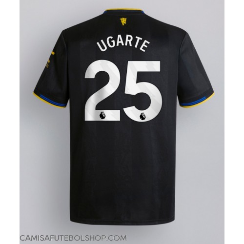 Camisa de time de futebol Manchester United Manuel Ugarte #25 Replicas 3º Equipamento 2025-26 Manga Curta